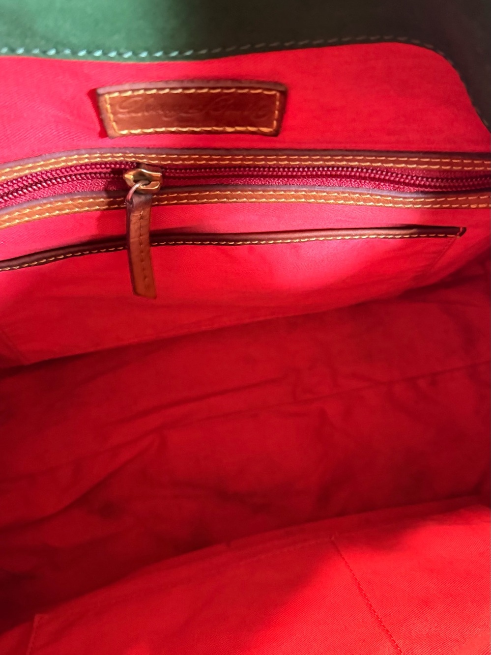 Dooney & Bourke Florentine Leather Tote - Picture 7 of 12